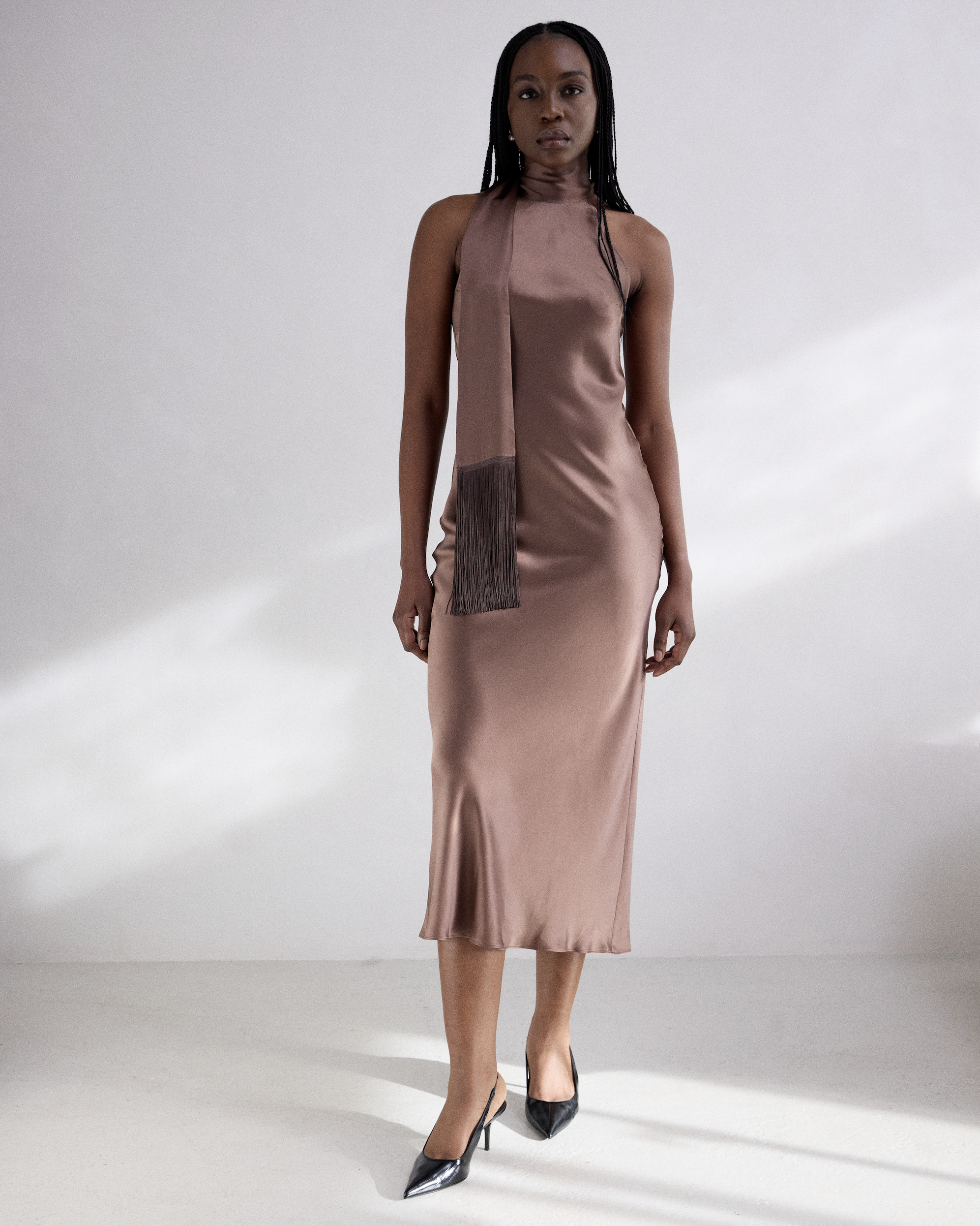 Aria Tussle Maxi Dress