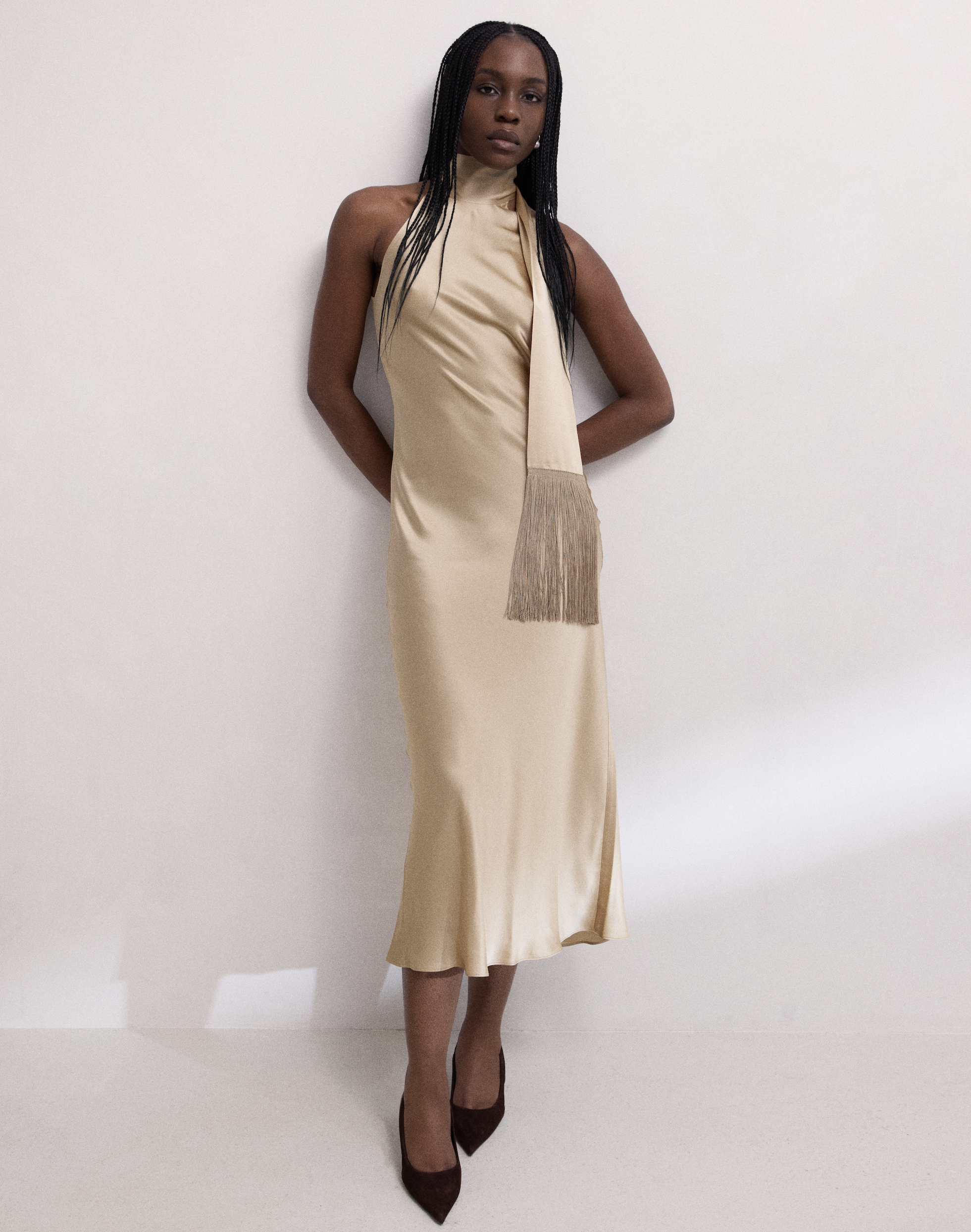 Aria Tussle Maxi Dress