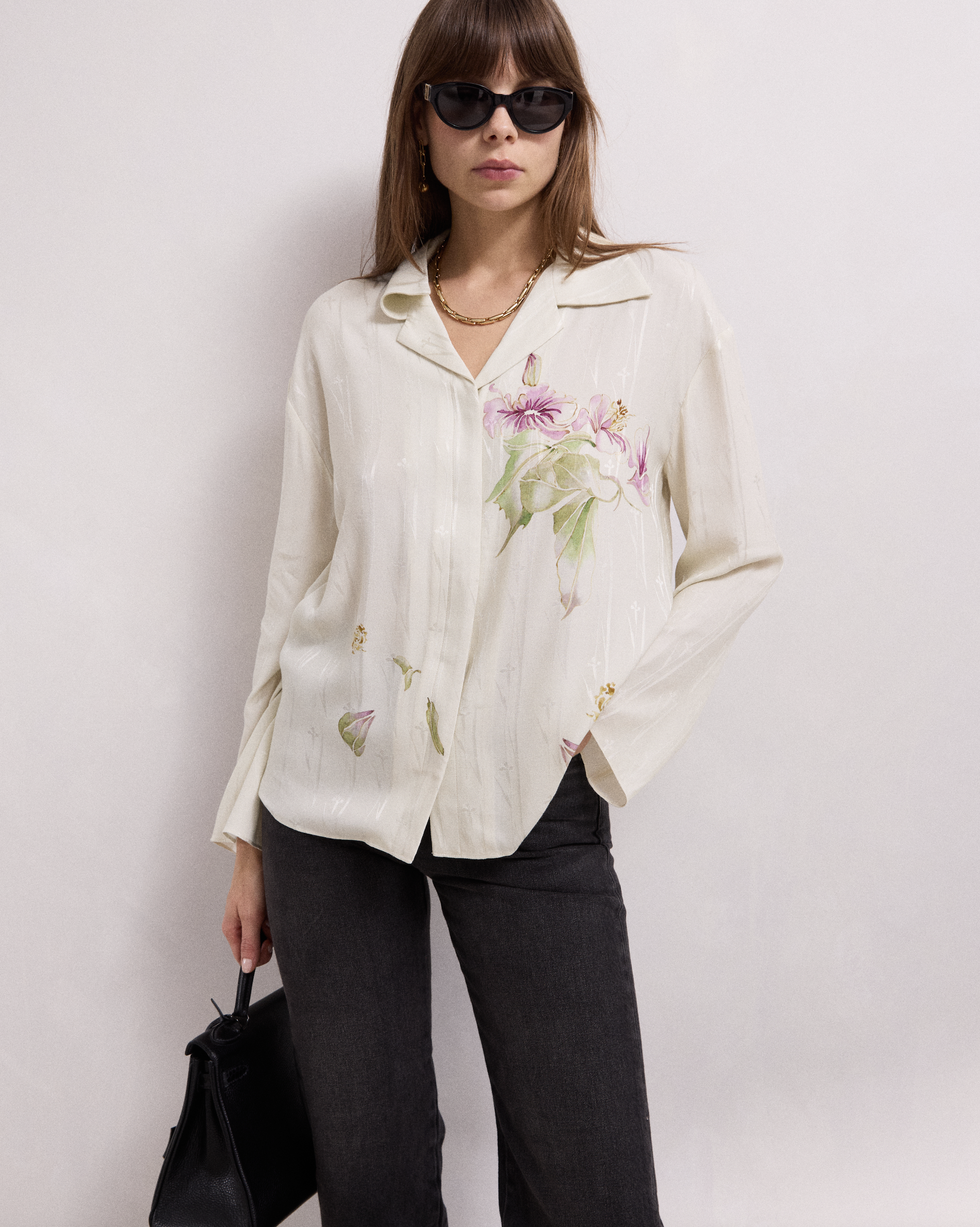 Charon printed Jacquard Shirt