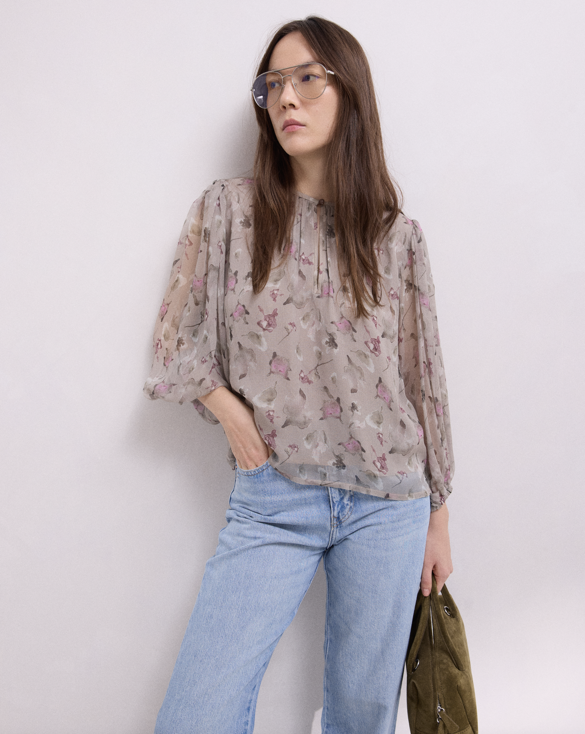 Demeter Silk Blouse